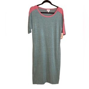 LuLaRoe "Julia" Dress, size large​‎